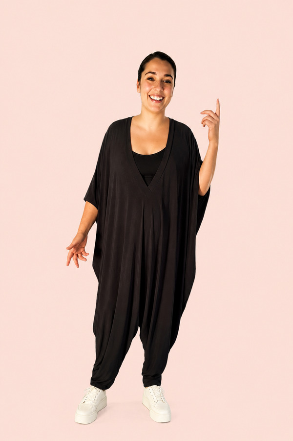 Classic Black Playsuit